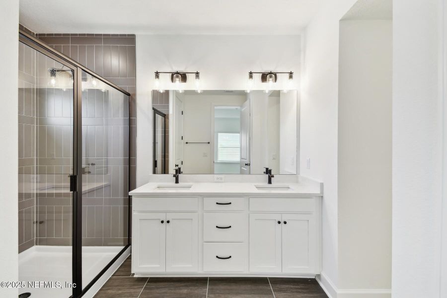 Furnished interior view inside a new home in Granville at eTown 34', Jacksonville (Image 3).