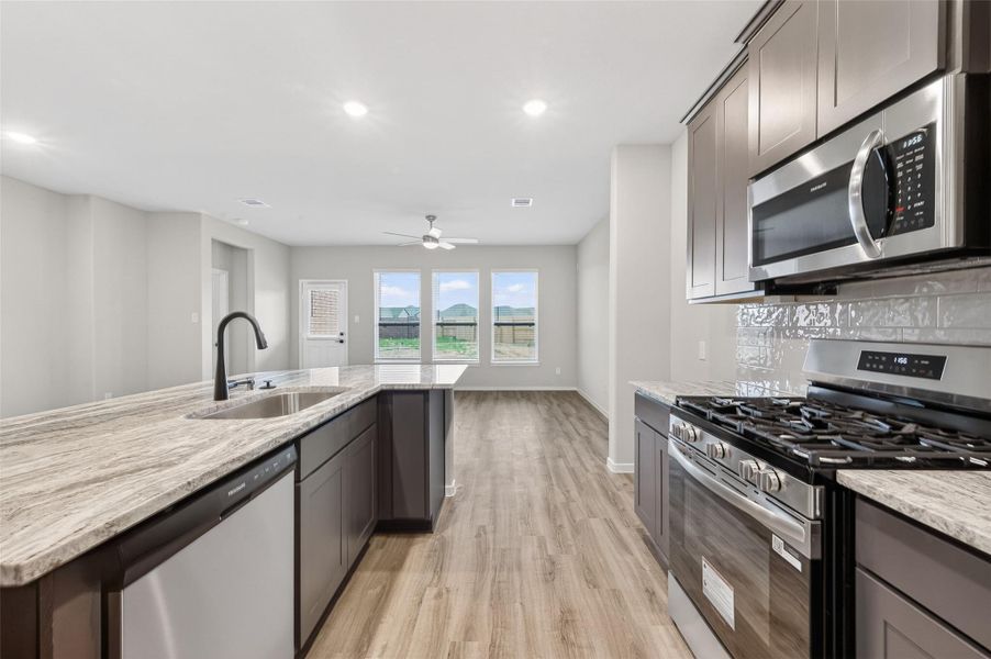 Furnished interior view inside a new home in Crosby Terrace, Crosby (Image 11).