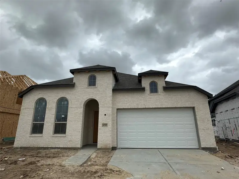 In-progress construction of a new home in Meridiana, Manvel, TX (Image 23).