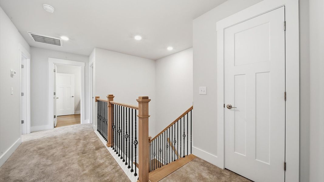 Furnished interior view inside a new home in Creeks at Midway, Anderson (Image 22).