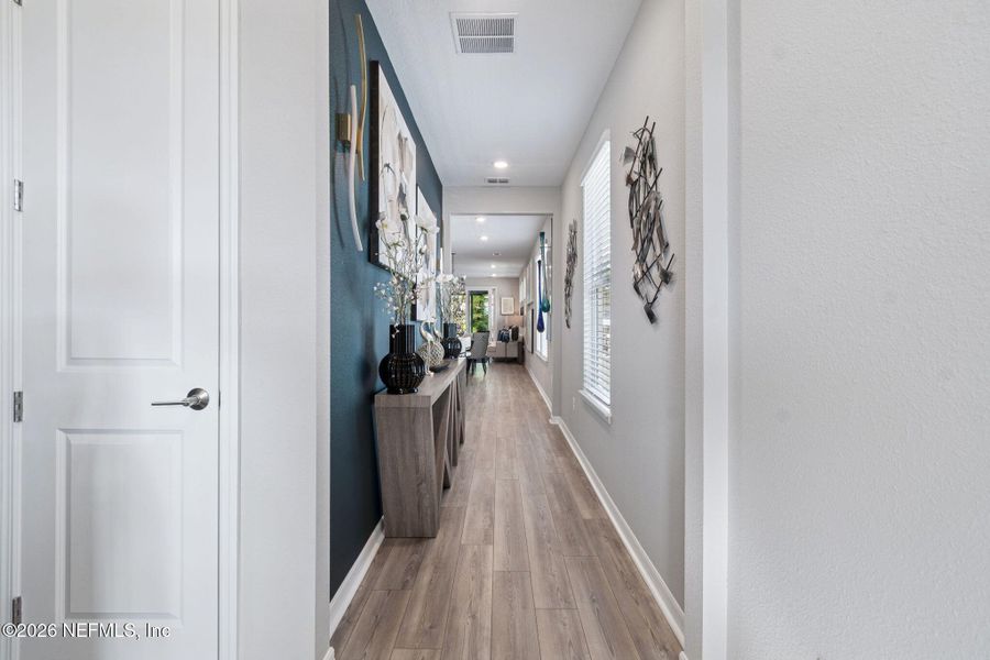Furnished interior view inside a new home in , St. Augustine (Image 11).
