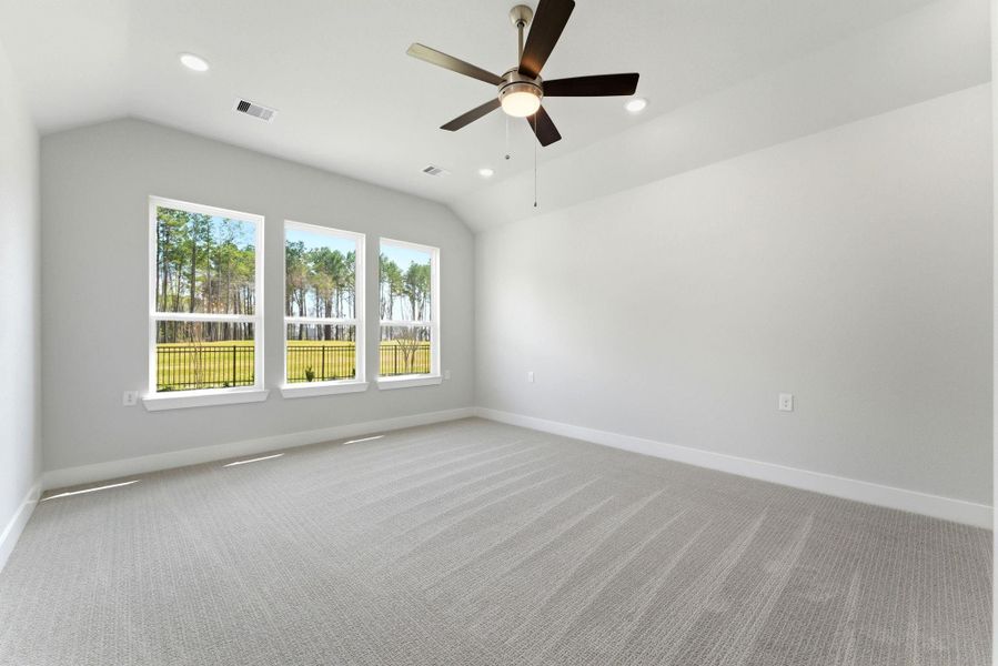 Spacious, unfurnished interior of a new home in The Highlands, Porter (Image 34).