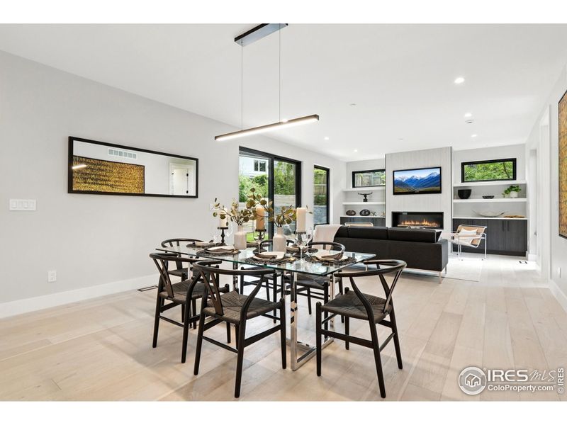 White oak flooring throughout main level White oak flooring throughout main level