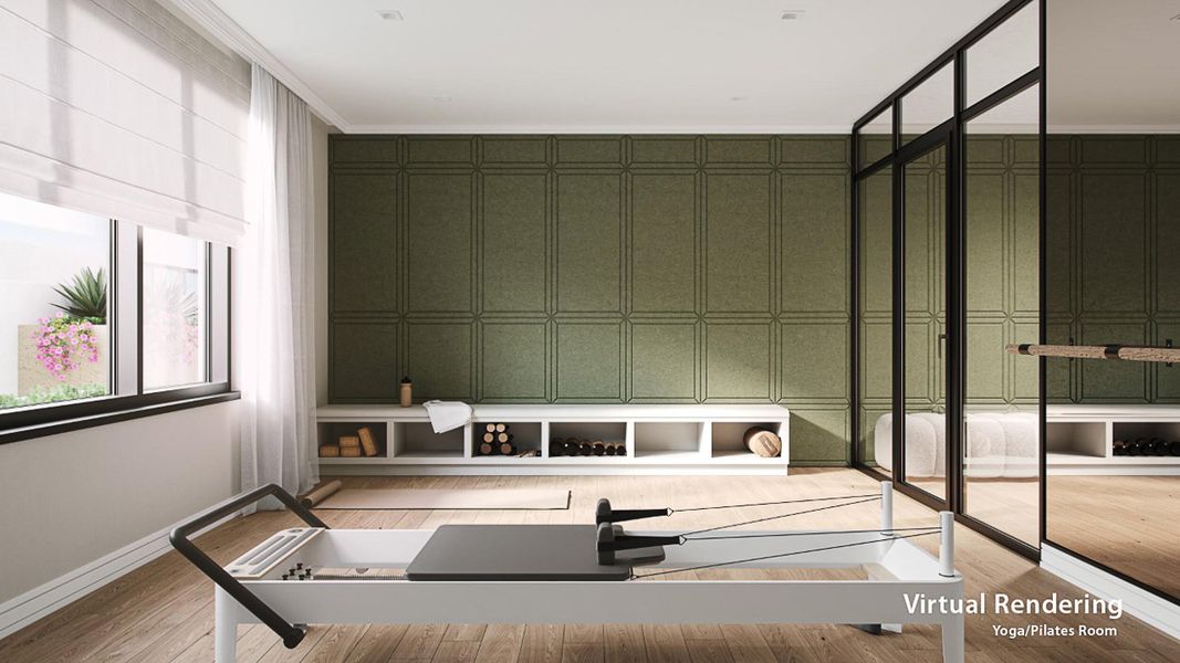 Yoga Room Rendering
