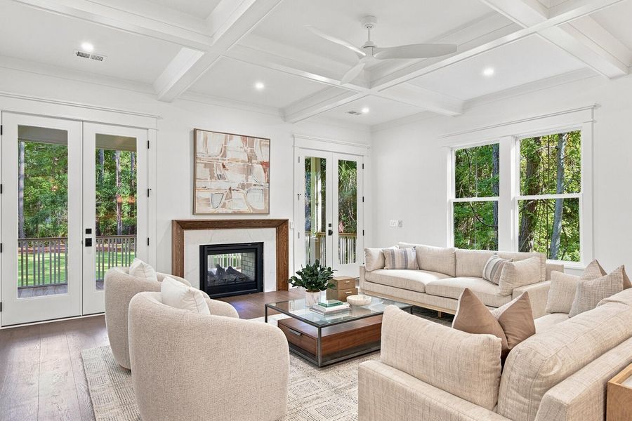 Furnished interior view inside a new home in , Mount Pleasant (Image 7).