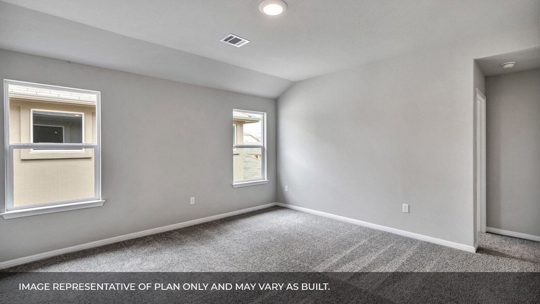 Spacious, unfurnished interior of a new home in Bar W Ranch, Leander (Image 12). Spacious, unfurnished interior of a new home in Bar W Ranch, Leander (Image 12).