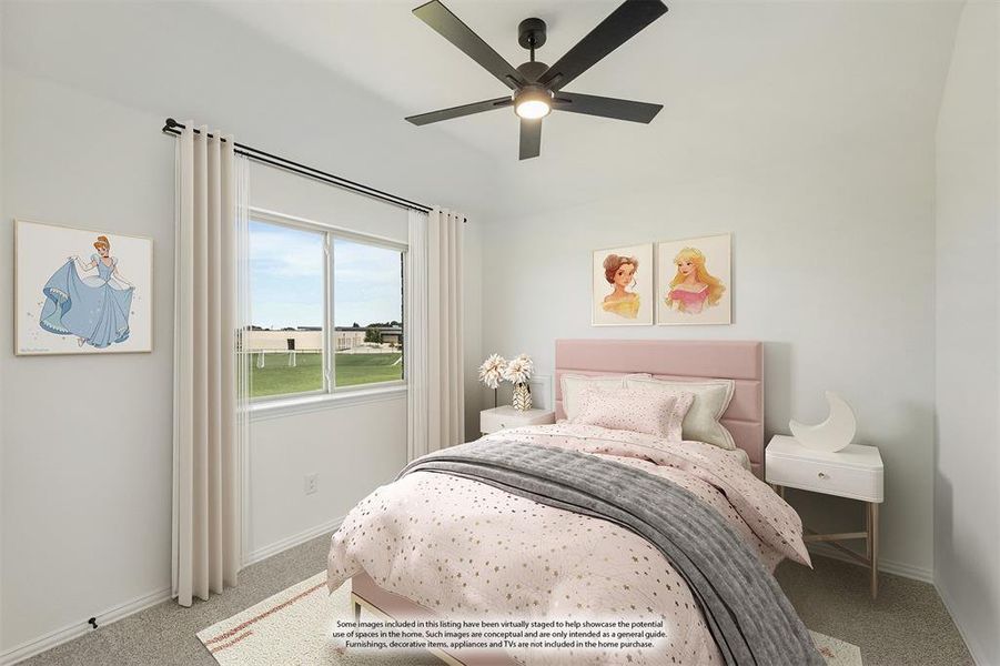 Furnished interior view inside a new home in Willow Wood Classic 50, McKinney (Image 7).