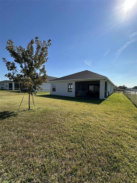 Exterior details and patio area of a home in Cherrywood Preserve, Ocala (Image 3).