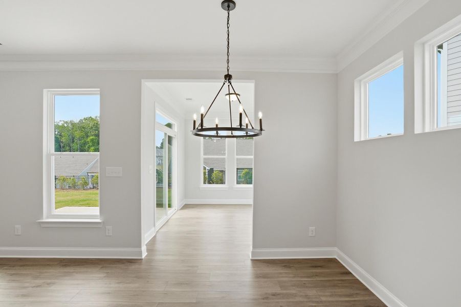 Spacious, unfurnished interior of a new home in Villas at Prestwick, Mooresville (Image 14).