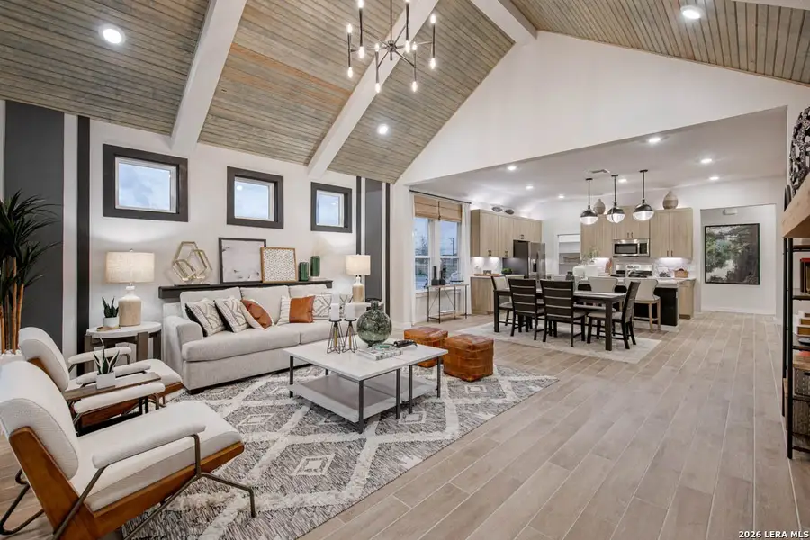 Furnished interior view inside a new home in Stream Waters, Seguin (Image 7).