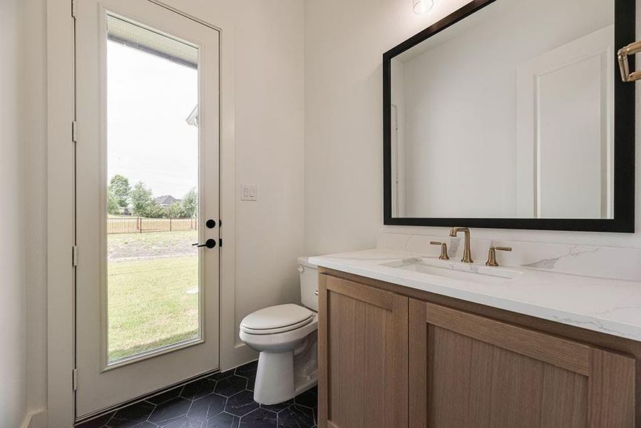 Furnished interior view inside a new home in King's Crossing - Phase 3, Parker (Image 9).