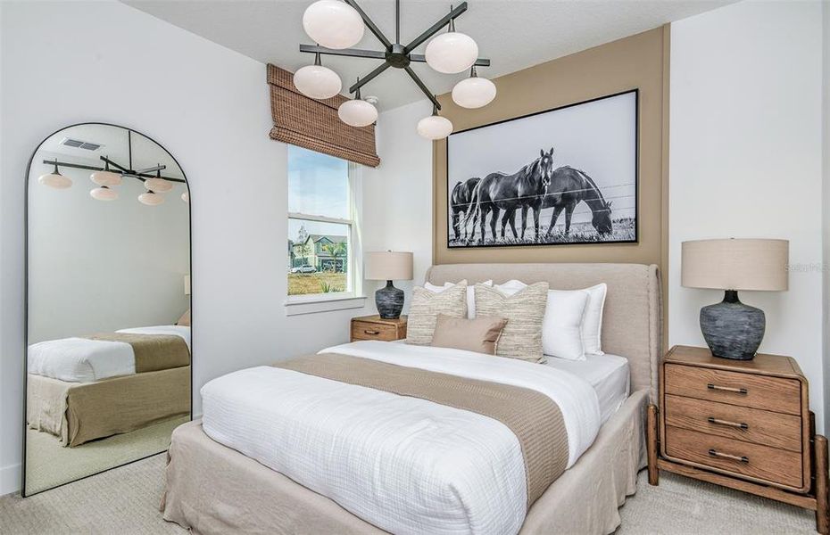 Furnished interior view inside a new home in , Wesley Chapel (Image 14).