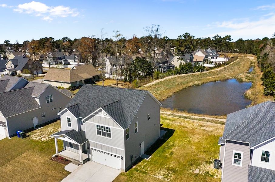 Representative exterior photo of a completed home built from the Turner by Bill Clark Homes in Davenport Farms, Winterville, NC (Image 28). Representative exterior photo of a completed home built from the Turner by Bill Clark Homes in Davenport Farms, Winterville, NC (Image 28).