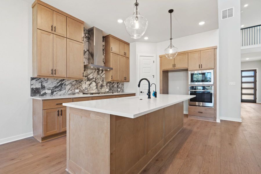 Furnished interior view inside a new home in Heritage, Dripping Springs (Image 13). Furnished interior view inside a new home in Heritage, Dripping Springs (Image 13).