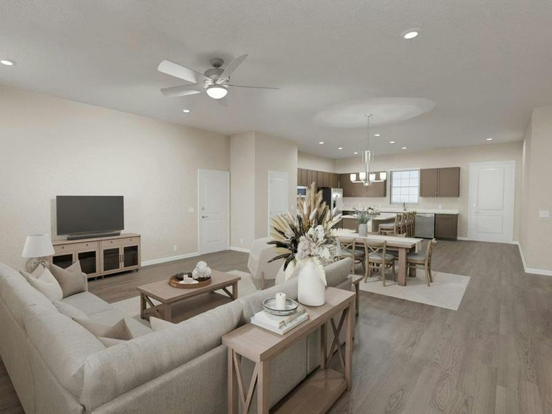 Welcome home to the Heather by Highland Homes.