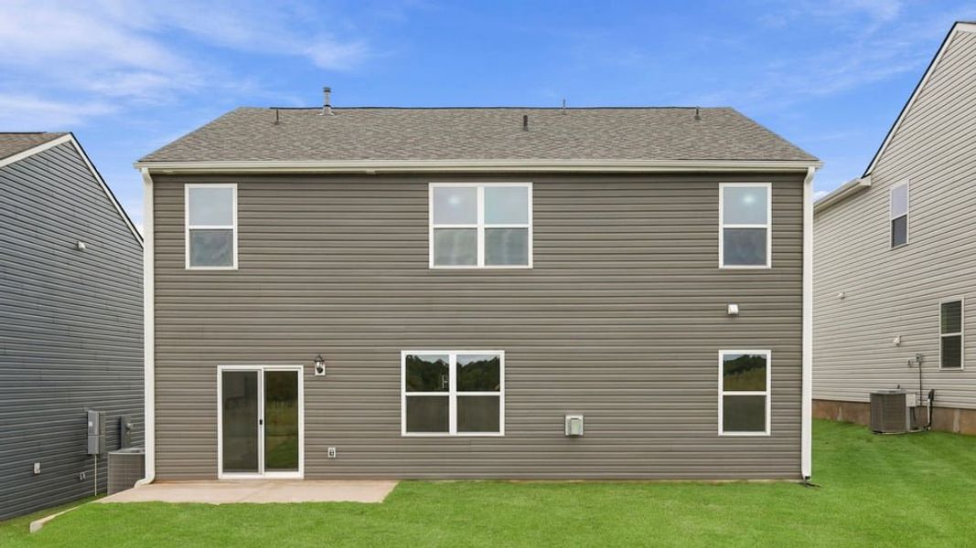 Exterior details and patio area of a home in Baxter Village, Boiling Springs (Image 19).