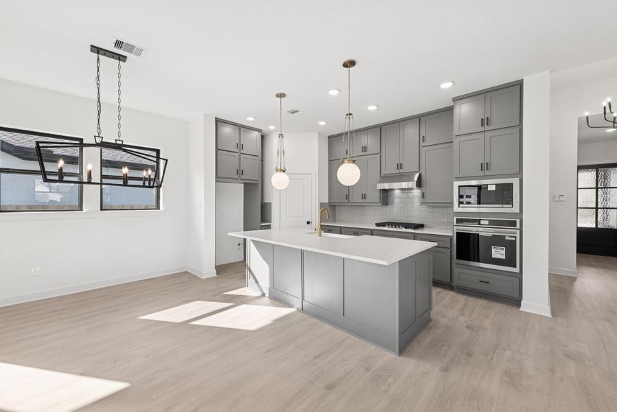 Furnished interior view inside a new home in Colton 45' Homesites, Todd Mission (Image 15). Furnished interior view inside a new home in Colton 45' Homesites, Todd Mission (Image 15).