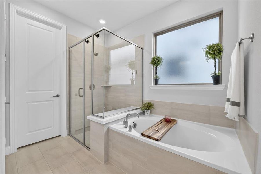 Furnished interior view inside a new home in South Oak, Lakewood Village (Image 25).
