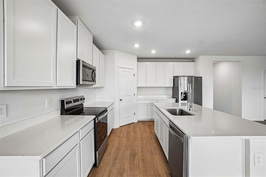 Furnished interior view inside a new home in Pine Ridge Meadows, Hudson (Image 15).