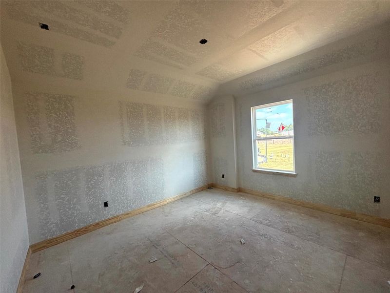 Actual progress of your home.