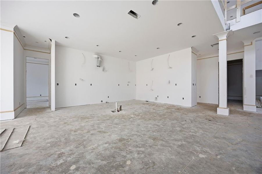 In-progress construction of a new home in , Buford, GA (Image 12).