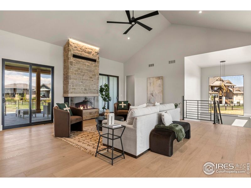 Furnished interior view inside a new home in , Berthoud (Image 35).