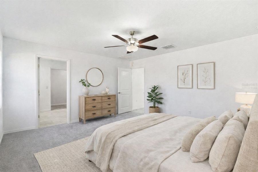 Furnished interior view inside a new home in Two Rivers, Zephyrhills (Image 16).