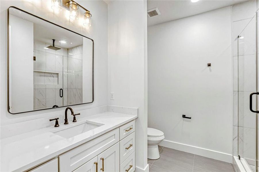 Furnished interior view inside a new home in , Dacula (Image 26).