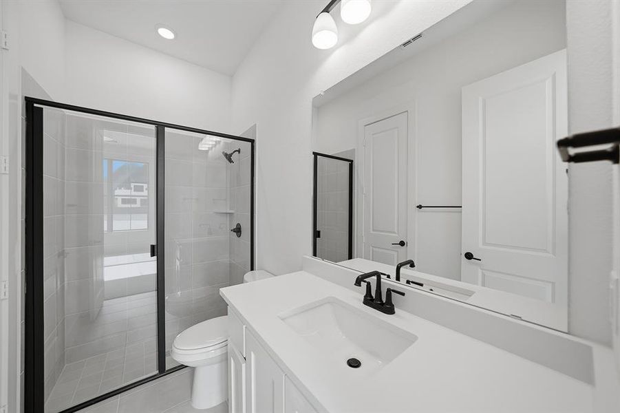 Furnished interior view inside a new home in Quail Hollow, Rockwall (Image 9).