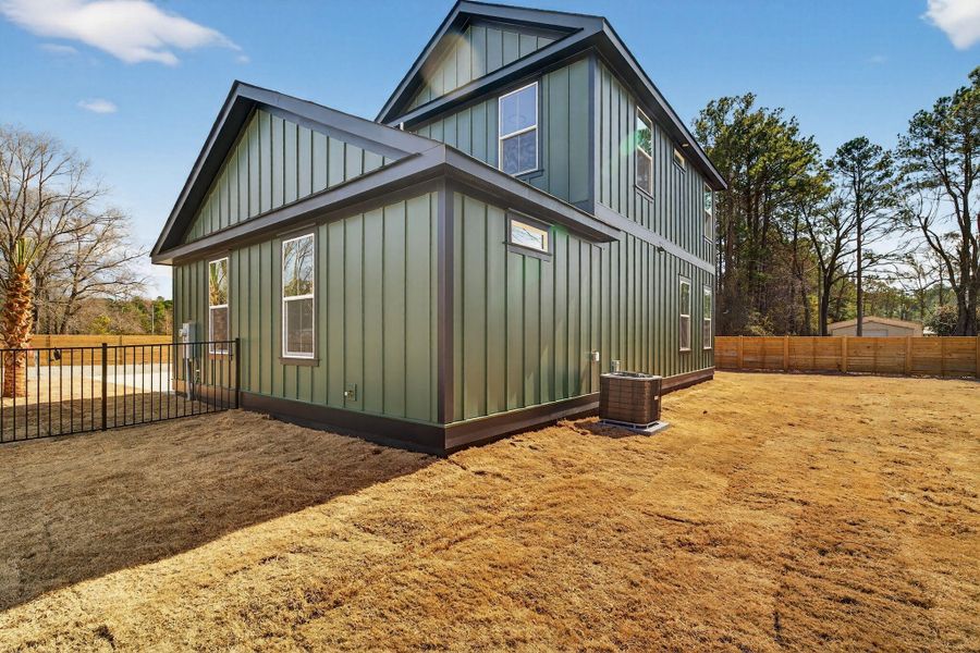 Exterior details and patio area of a home in , Summerville (Image 34).