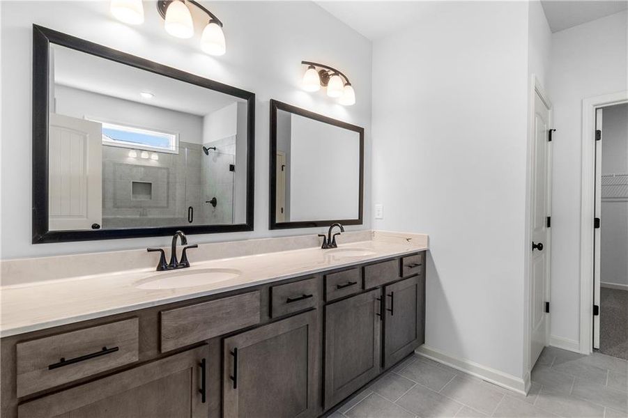 Furnished interior view inside a new home in Harmony Farms, Eatonton (Image 9).