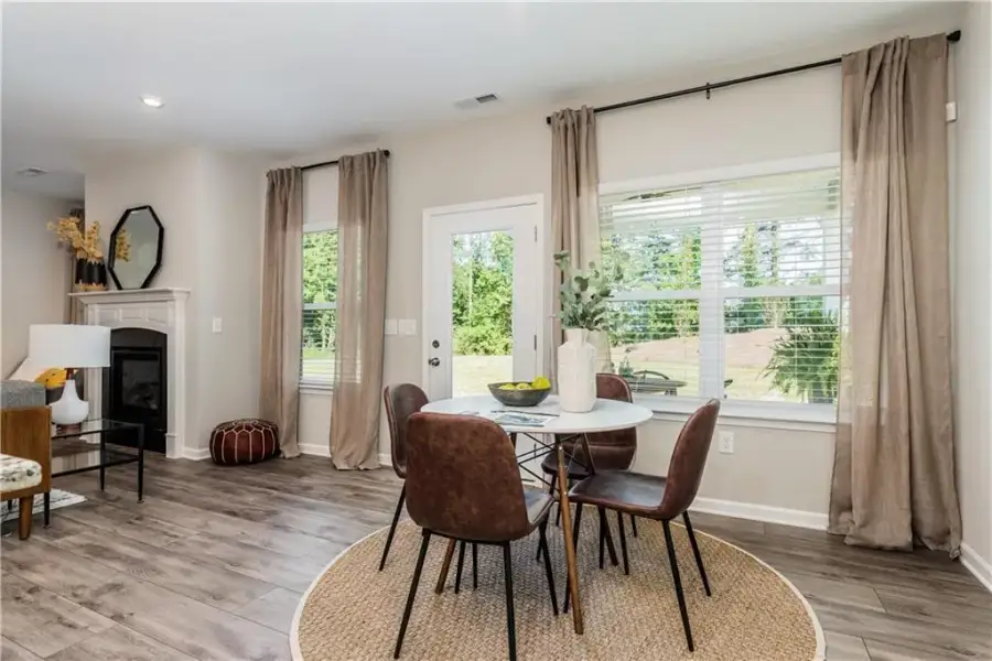 Furnished interior view inside a new home in Sagebrook, Powder Springs (Image 17).