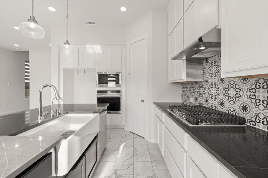 Furnished interior view inside a new home in , Fulshear (Image 12).