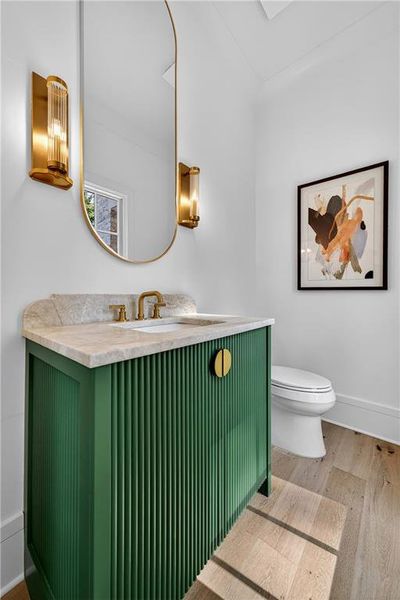 Furnished interior view inside a new home in , Atlanta (Image 13).