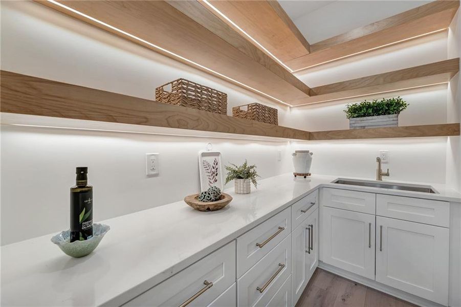 Furnished interior view inside a new home in , Cumming (Image 39).