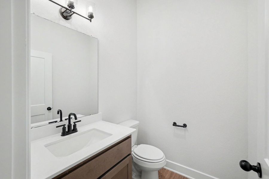 1/2 bath