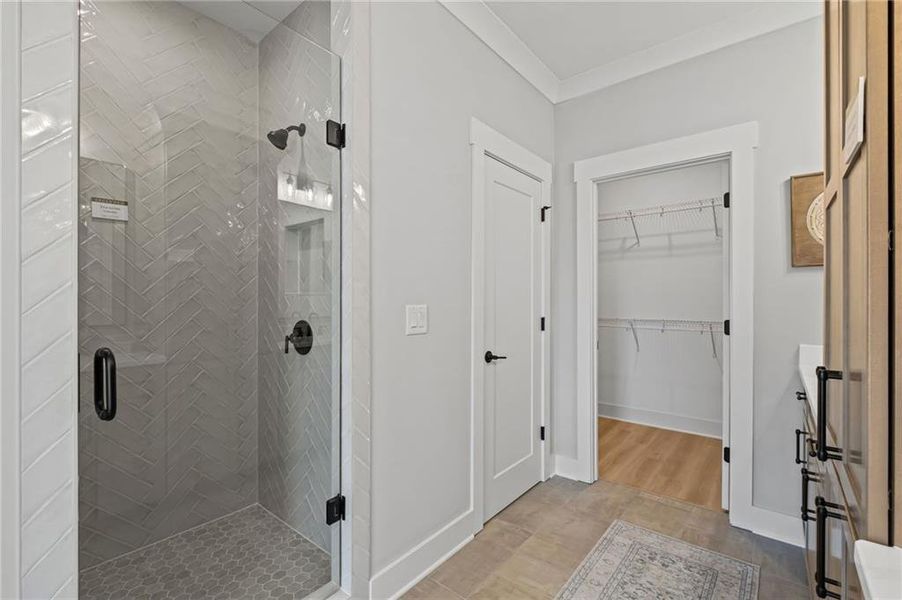 Furnished interior view inside a new home in , Kennesaw (Image 24).