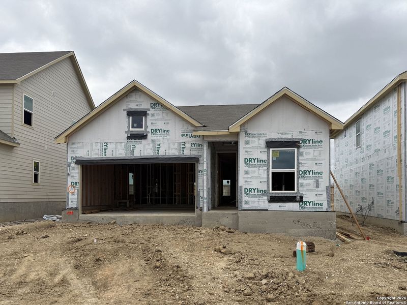 In-progress construction of a new home in The Arbors at the Wilder, Adkins, TX (Image 11). In-progress construction of a new home in The Arbors at the Wilder, Adkins, TX (Image 11).
