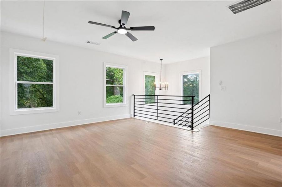 Spacious, unfurnished interior of a new home in , Atlanta (Image 16). Spacious, unfurnished interior of a new home in , Atlanta (Image 16).