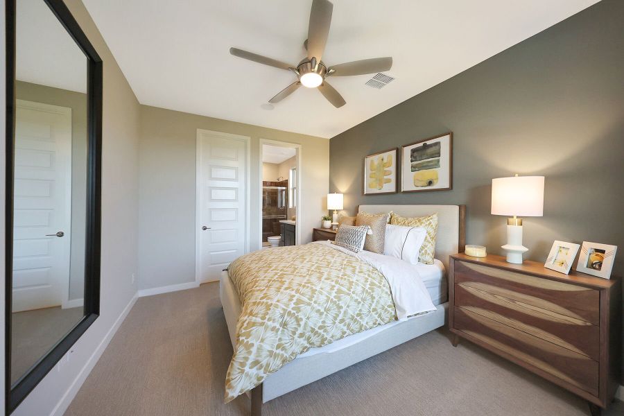 Representative furnished interior of a home built from the Lagoon by Mattamy Homes in Tierra Vistoso, Surprise (Image 32).