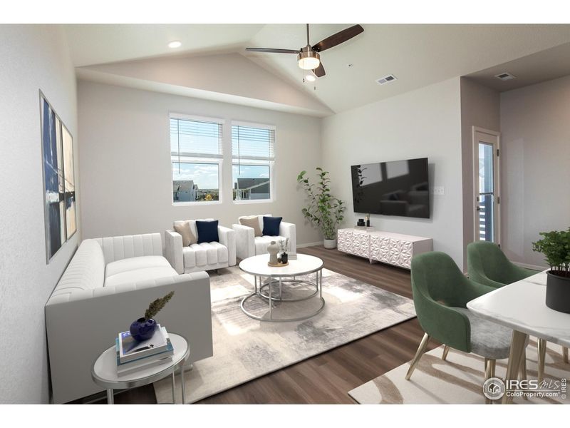 Furnished interior view inside a new home in , Windsor (Image 10). Furnished interior view inside a new home in , Windsor (Image 10).