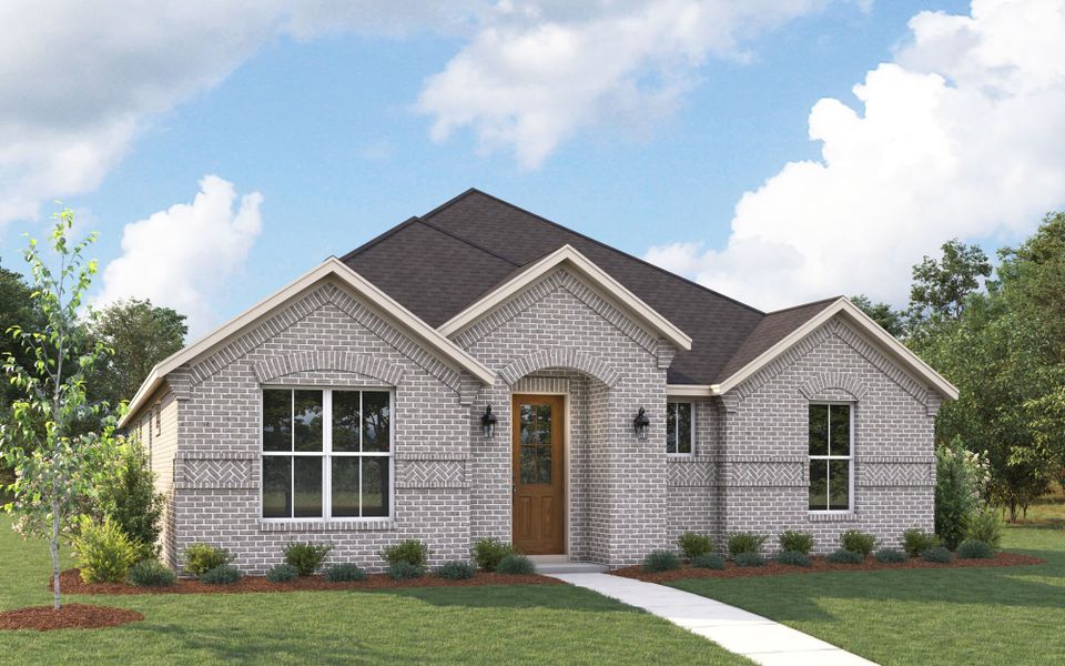 The Conroe - Old World Elevation The Conroe - Old World Elevation