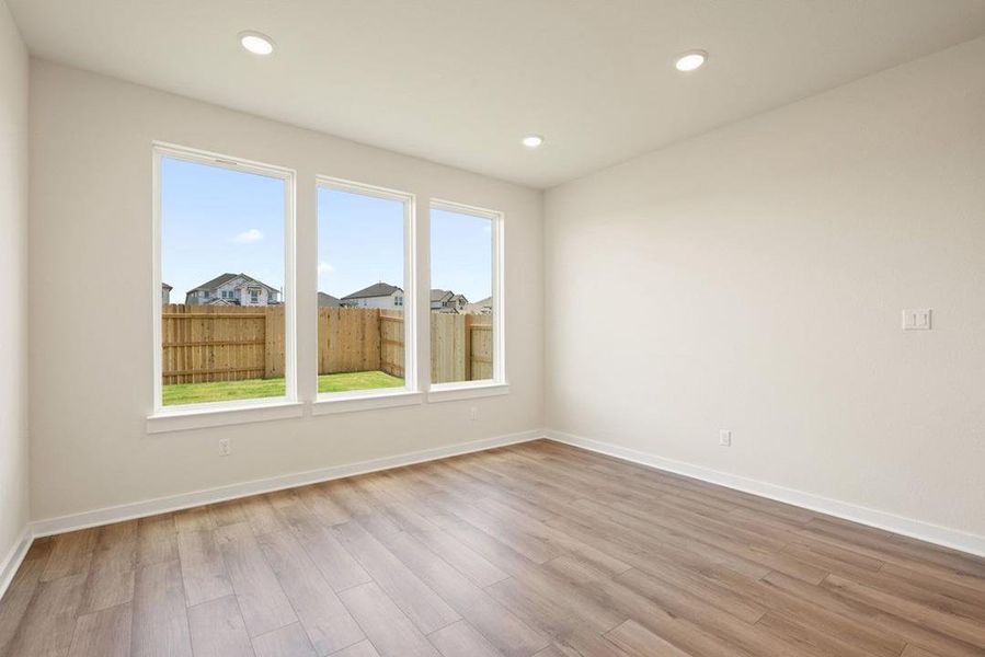 Spacious, unfurnished interior of a new home in Lariat, Liberty Hill (Image 31). Spacious, unfurnished interior of a new home in Lariat, Liberty Hill (Image 31).