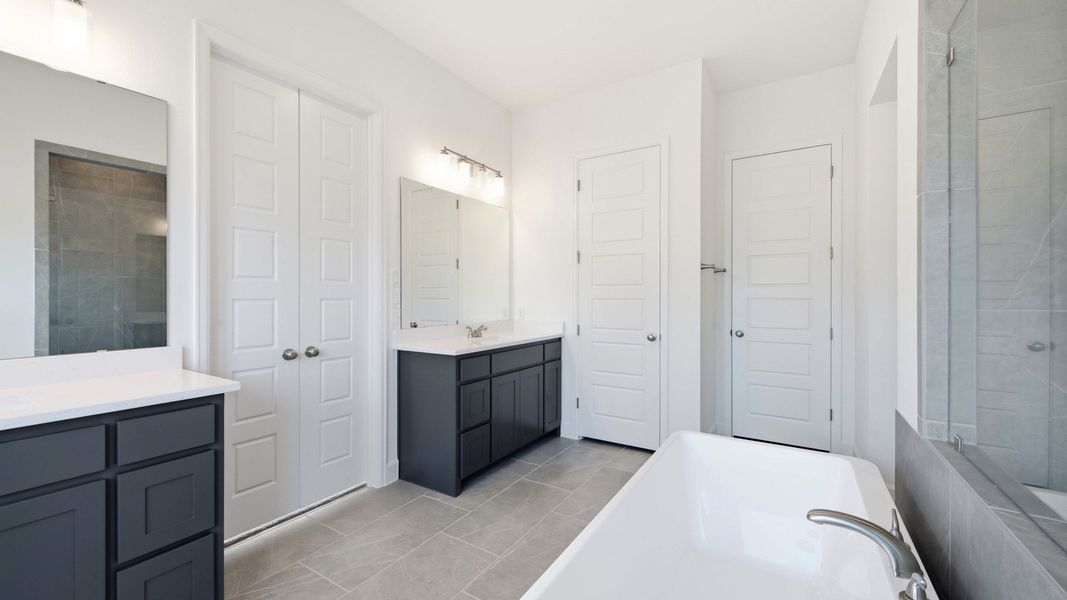 Furnished interior view inside a new home in Ramble, Celina (Image 14).