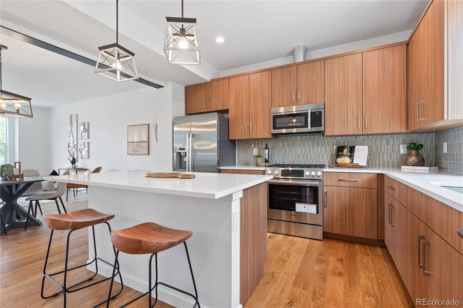 Furnished interior view inside a new home in , Denver (Image 5).