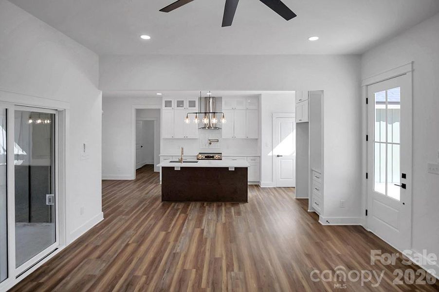 Furnished interior view inside a new home in , Cherryville (Image 5). Furnished interior view inside a new home in , Cherryville (Image 5).