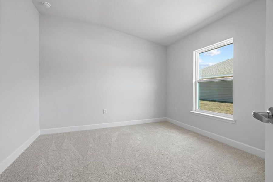 Representative unfurnished interior of a home built from the Plan 1309 by Adams Homes in Spring Forest, Goldsboro (Image 14).