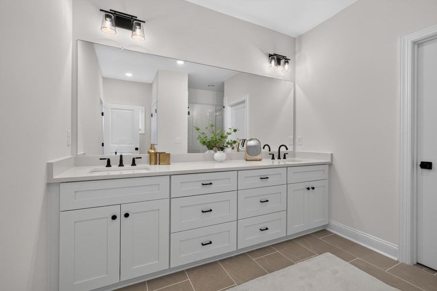 Furnished interior view inside a new home in The Preserve at Killian Hill, Lilburn (Image 15).