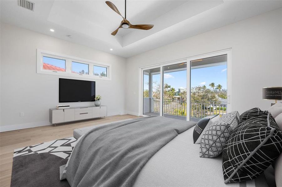 Furnished interior view inside a new home in , Sarasota (Image 17).