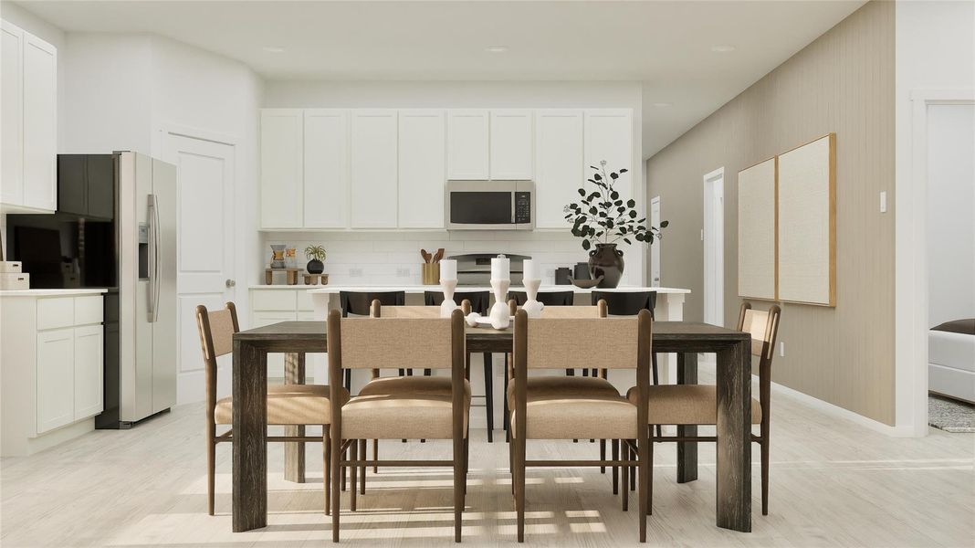 Furnished interior view inside a new home in Elm Creek, Elgin (Image 15).